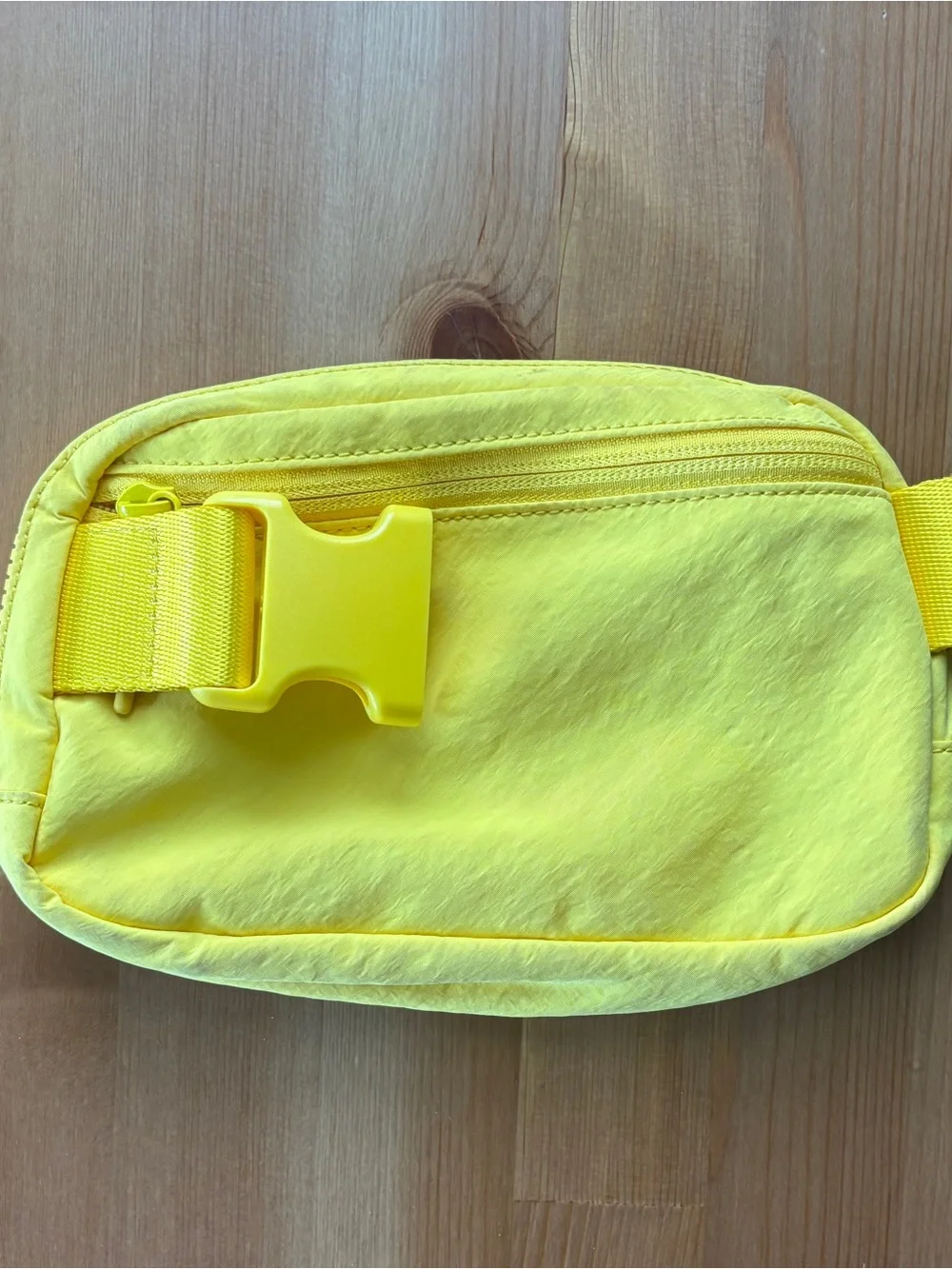 lululemon athletica Yellow Crossbody Bag never used